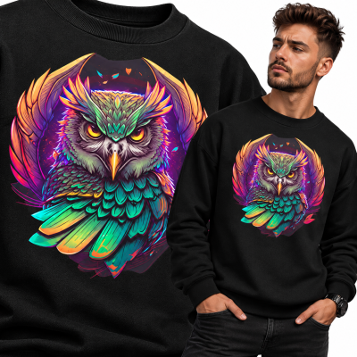 BLUZA ZWIERZĘTA BAD SOWA